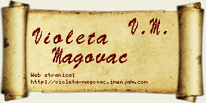 Violeta Magovac vizit kartica